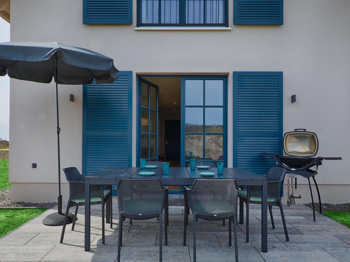 Reetland Am Meer - Premium Reetdachvilla Mit 3 Schlafzimmern, Sauna Und Kamin F27 Dranske Luaran gambar